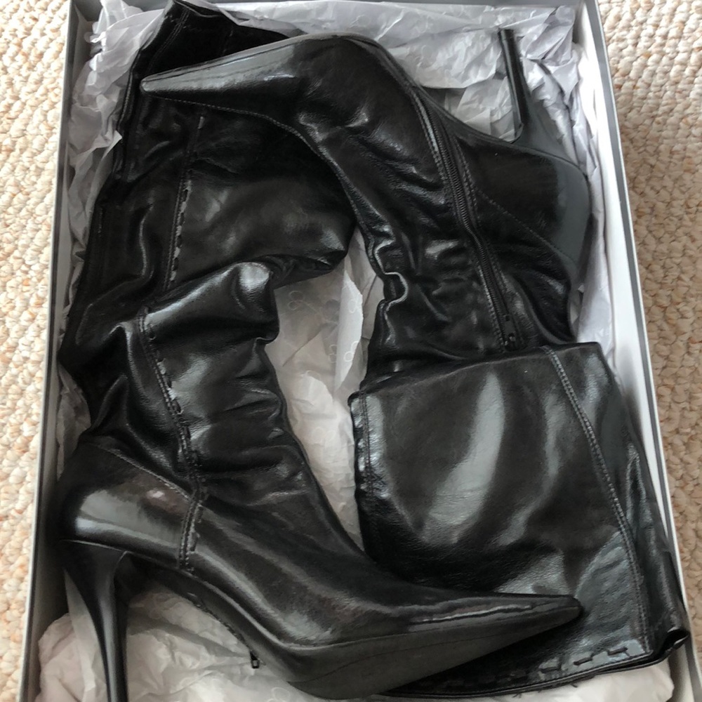 Black boots